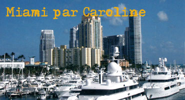 carnets de voyage � MIAMI par caroline merle