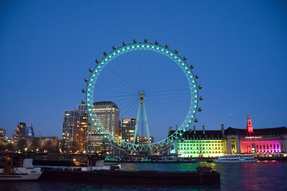 Carnets et photos de voyage Londres : London Eye