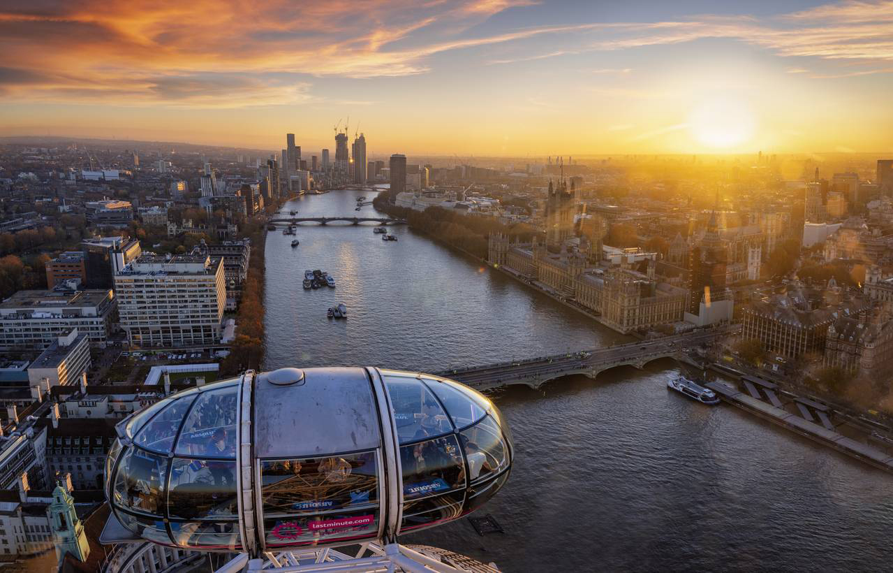 Carnets et photos de voyage Londres : London Eye