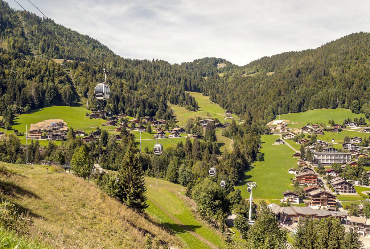 carnets et photos de voyage france - sejour à Morzine et hébergement été